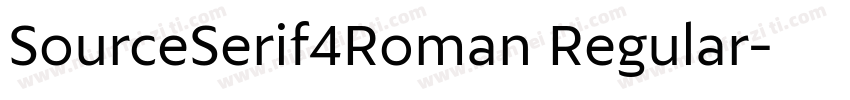 SourceSerif4Roman Regular字体转换 SourceSerif4Roman Regular字体转换